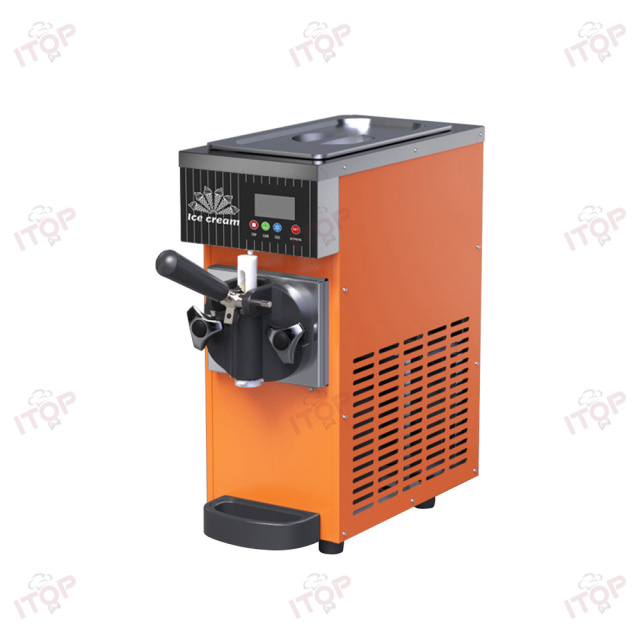 Small Size Soft Ice Cream Maker Mini Portable Automatic Soft Serve Ice Cream Machine For Household Commercial Use