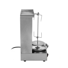 Electric Doner Kebab Shawarma Grill Machine Tacos Al Pastor Gyros Rotisserie Automatic Rotary Stainless Steel Kebab Doner