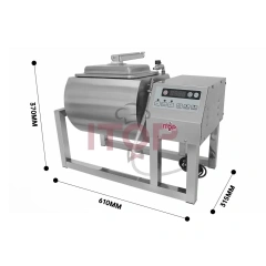 Commercial Fast Food Kitchen Equipment Intelligent Timing Chicken Marinade Roll Kneading Machine