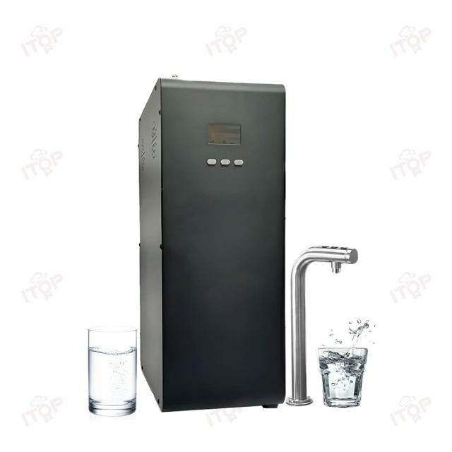 Built In Hot Water Dispenser With Countertop Tap Cafe Milk Tea Shop Desktop Smart Electric Embedded Bar Boiling Water Machine