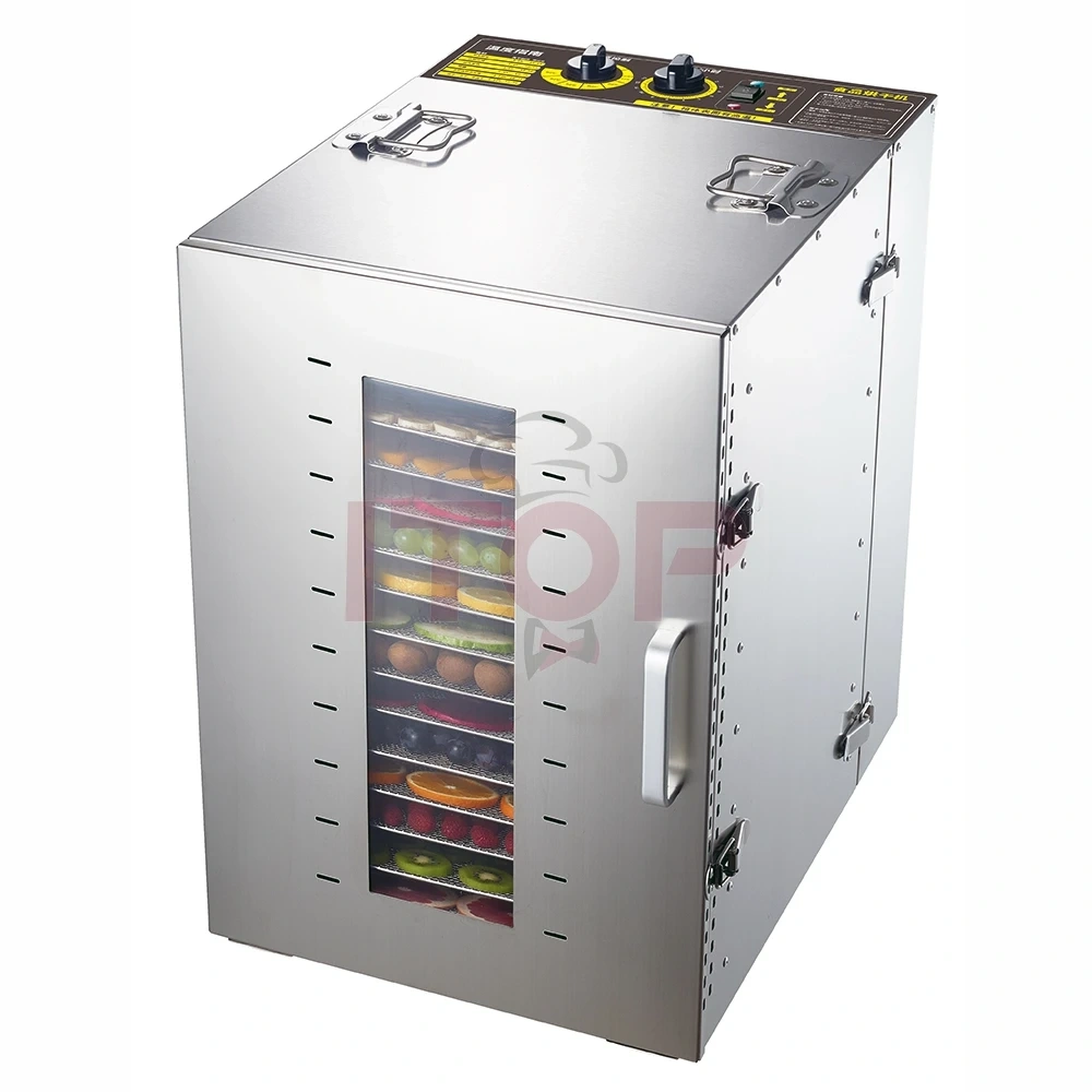 16 Layers Sausage Dehydrator Automatic Temperature Control  Dehydrate Machine Fruit and Vegetable Dehydrator