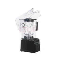 2L Hopper Commercial Blender Heavy Duty Blender for Smoothies with Sound Cover