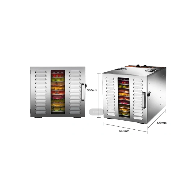 59L Industrial Dehydrator  Stainless Steel Fruit Dehydrator Drying Machine 10 Layer Electric Food Dehydration Equipment
