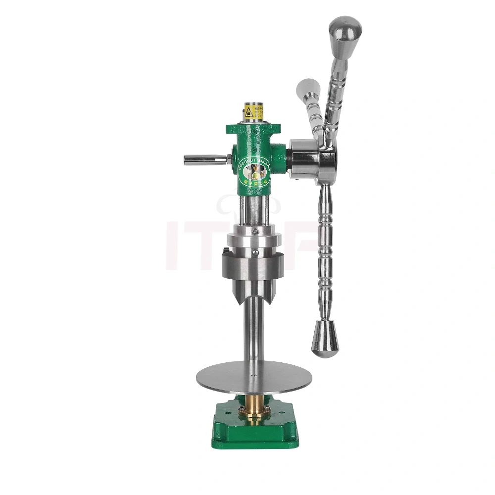 Stainless Steel Coco Water Punch  Machine for Young Green Coconuts Open Tool Hand Press Opener Young Coconut