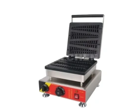 Commercial Pine Waffle Maker Machine With Pine Tress Shape Lolly Waffle Maker Electric Lollipop Waffle Machine