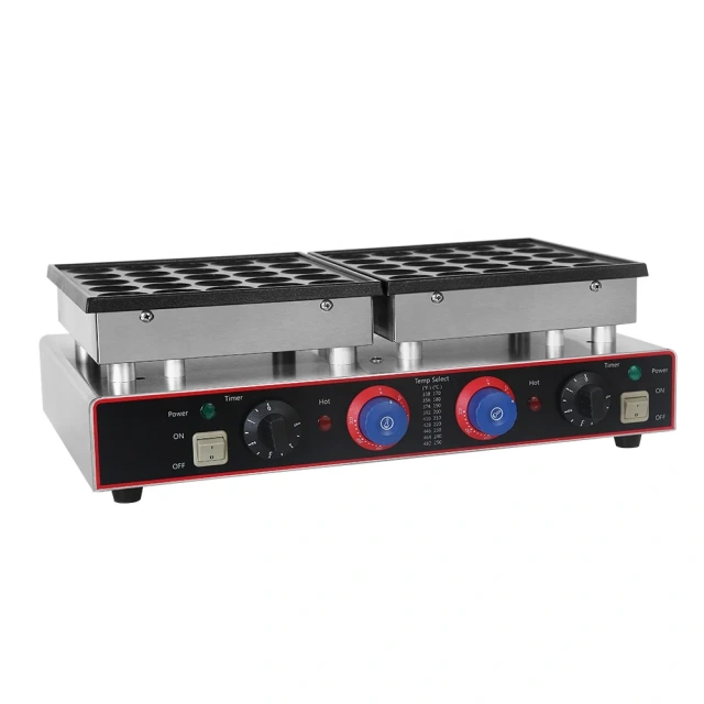 50 Holes Commercial Nonstick Poffertjes Griller Machine Mini Dutch Pancakes Poffertjes Machine Dorayaki Making Machine