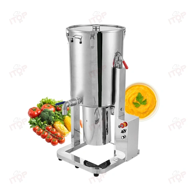 100L Commercial Industrial Food Blender Mixer Stainless Steel Wall Break Machine Banana Coconut Palm Fruit Crusher