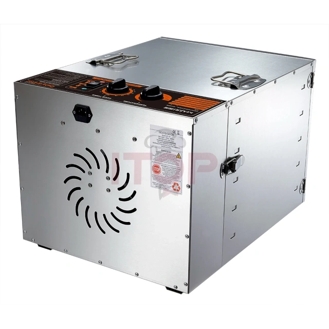 59L Industrial Dehydrator  Stainless Steel Fruit Dehydrator Drying Machine 10 Layer Electric Food Dehydration Equipment