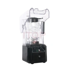 2L Hopper Commercial Blender Heavy Duty Blender for Smoothies with Sound Cover