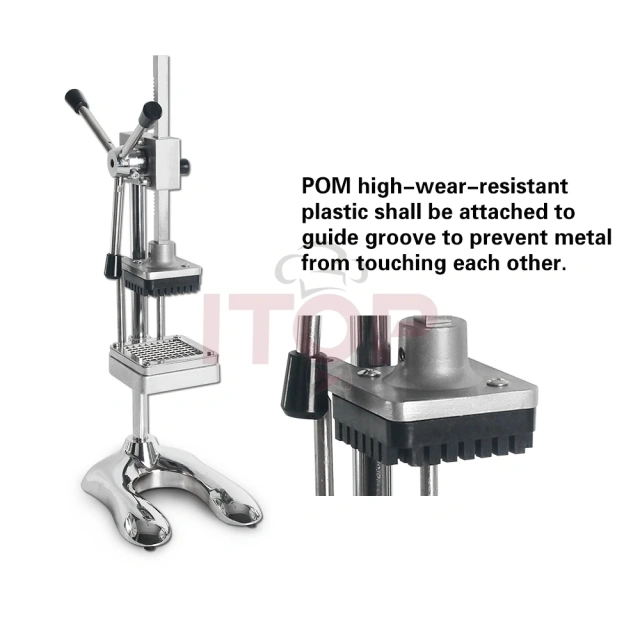 Vertical Manual French Fries Potato Strip Cutting Machine Potato French Fries Potato Chips Cutter Machine Cucumber Taro Cutters