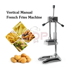 Vertical Manual French Fries Potato Strip Cutting Machine Potato French Fries Potato Chips Cutter Machine Cucumber Taro Cutters