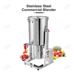 100L Commercial Industrial Food Blender Mixer Stainless Steel Wall Break Machine Banana Coconut Palm Fruit Crusher