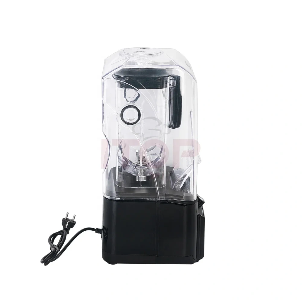 2L Hopper Commercial Blender Heavy Duty Blender for Smoothies with Sound Cover