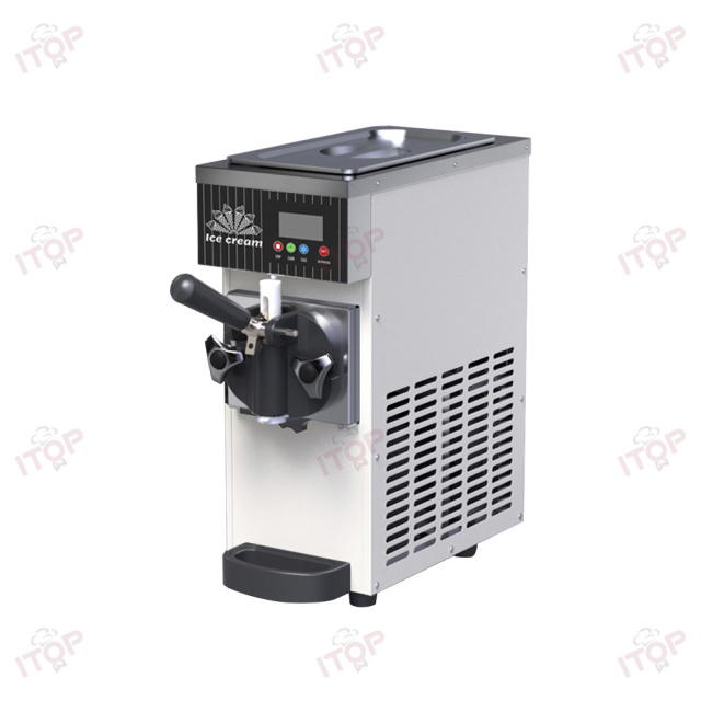Small Size Soft Ice Cream Maker Mini Portable Automatic Soft Serve Ice Cream Machine For Household Commercial Use