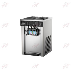 Commercial Soft Serve Ice Cream Machine Frozen Yogurt Ice Cream Maker With 2+1 Flavors Soft Serve Ice Cream Machine