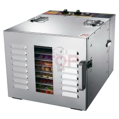 59L Industrial Dehydrator  Stainless Steel Fruit Dehydrator Drying Machine 10 Layer Electric Food Dehydration Equipment