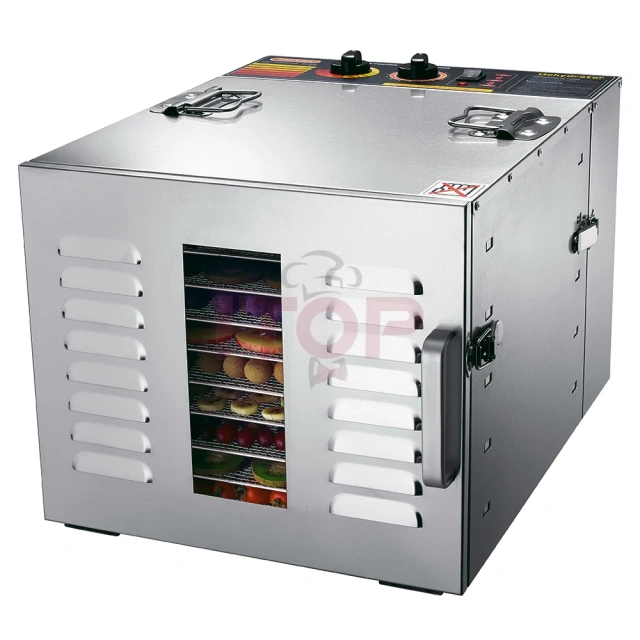 59L Industrial Dehydrator  Stainless Steel Fruit Dehydrator Drying Machine 10 Layer Electric Food Dehydration Equipment