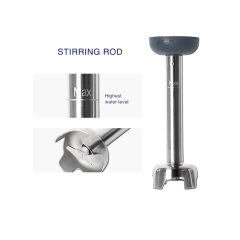 Commercial Electric Stick Hand Blender Immersion Heavy Duty Hand Blender Handhold Blender Mixer