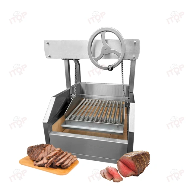 Wood Charcoal Adjustable Height Stainless Steel Asado Parrilla/ Santa Maria / Argentine Grill