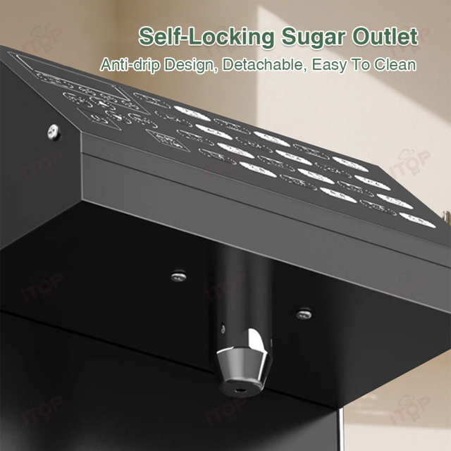 8.5l High Precise Convenient Fructose Quantitative Machine Accurate Liquid Tea Milk Syrup Dispenser With Shortage Alarm 16 Grids