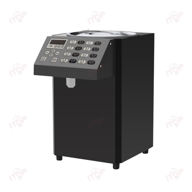 8.5l High Precise Convenient Fructose Quantitative Machine Accurate Liquid Tea Milk Syrup Dispenser With Shortage Alarm 16 Grids