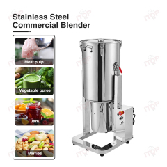 80L 110v 220v Commercial Industrial Vegetable Puree Blender Powerful Food Mixer Vegetable Shredder Grinder Crusher