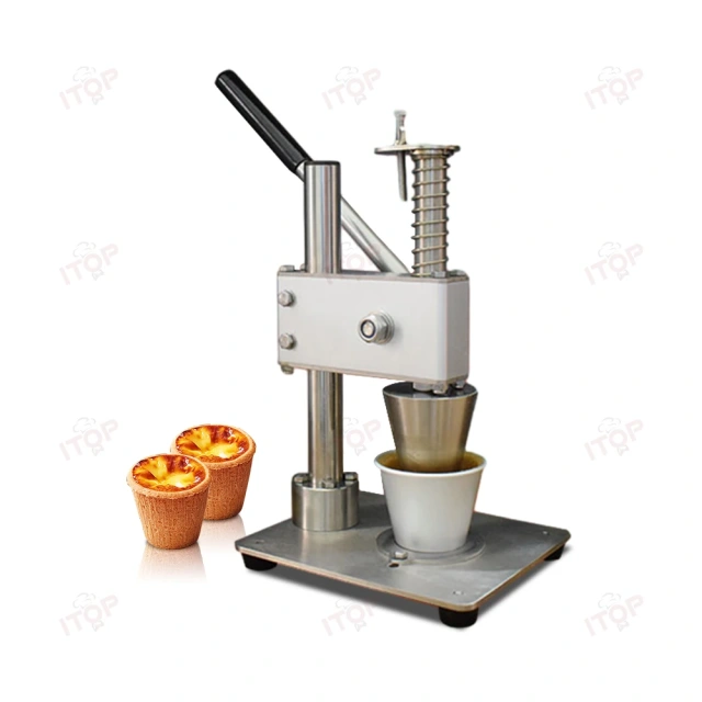 Commercial Cheese Egg Tart Press Shell Crust Forming Making Machine