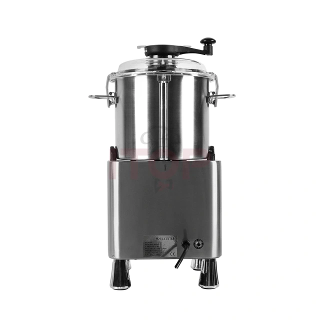 Single Speed Electric Commercial Multi-function Meat Vegetable Food Chopper Machine Bowl Cutter Mixer