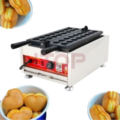 110v 220v Non-stick Commercial Belgium Lolly Mini Heart Shape Waffle Maker Machine