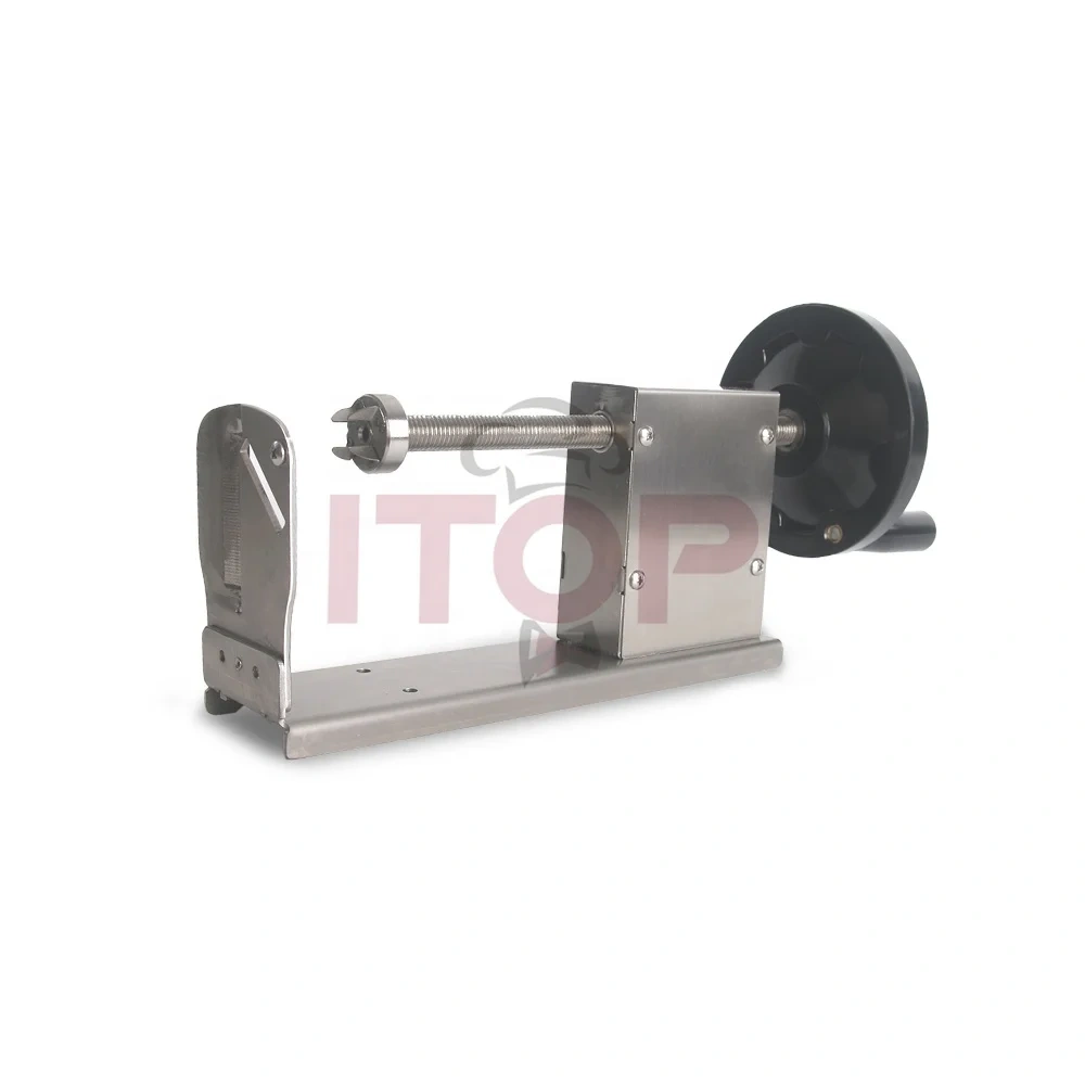 Spiral Ribbon Fry Cutter Potato Twister Semi-automatic Sprial Potato Tower Cutter Spiral Potato Cutting Machine