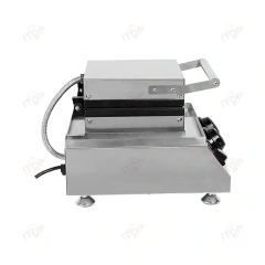 Commercial Digital Controller Electric Custom Plate Waffle Maker Egg Wafer Making Machine