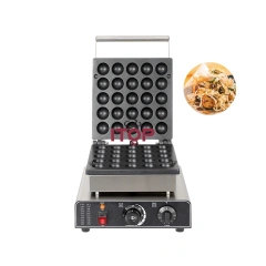 25 Holes Commercial Electric Ball Shape Waffle Maker Egg Waffle Machine