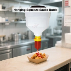3.5L 5.5L Big Capacity Commercial Use Hanging Sauce Dispenser Bottle