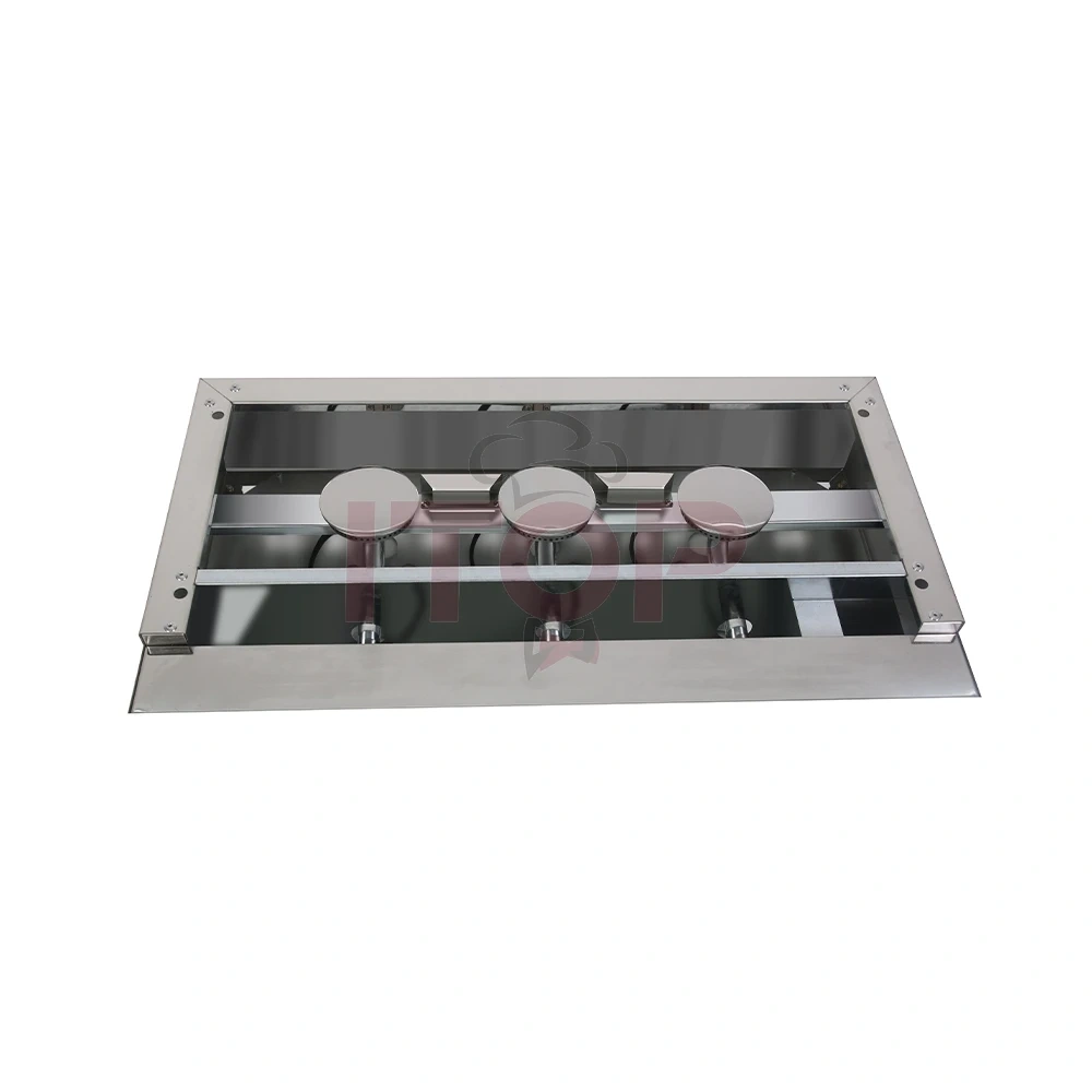 Outdoor Portable Table Top 7500W Barbecue Panini Stainless Steel Machine Gas Plancha Bbq Grill