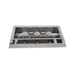 Outdoor Portable Table Top 7500W Barbecue Panini Stainless Steel Machine Gas Plancha Bbq Grill