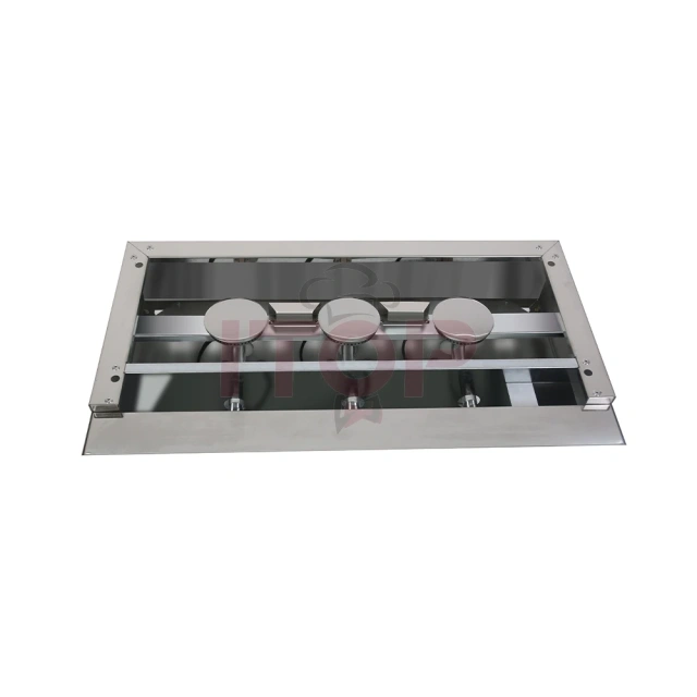 Outdoor Portable Table Top 7500W Barbecue Panini Stainless Steel Machine Gas Plancha Bbq Grill