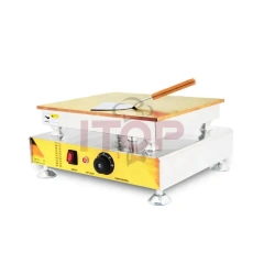 Single Head Souffle Baking Machine Dorayaki Pancake Baker Commercial Japanese Souffle Pancake Cake Making Machine