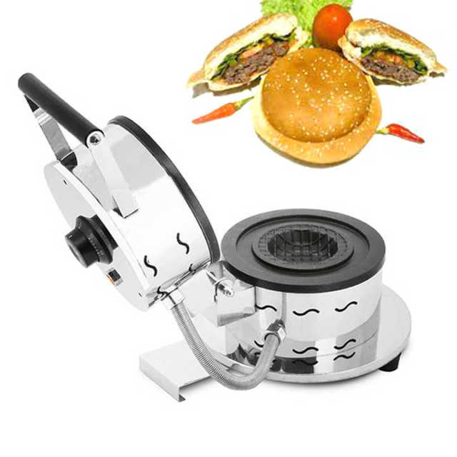 UFO Burger Waffle Maker Gelato Panini Press Stuffed Waffle Maker Burger Grill Flying Saucer