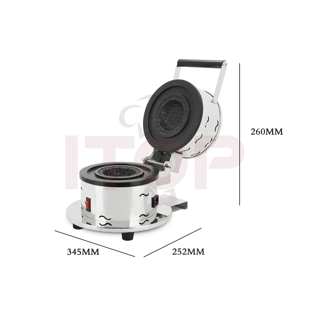UFO Burger Waffle Maker Gelato Panini Press Stuffed Waffle Maker Burger Grill Flying Saucer