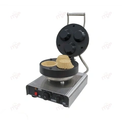 3 Holes Egg Ice Cream Cone Machine Automatic Icecream Cone Maker Edible Waffle Cup Maker Machine
