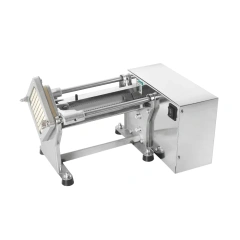 Electric Commercial Potato Chip Cutter French Fries Cutting Machine Stainless Steel Vegetable Fruit Shredding Slicer