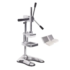 Manual Fresh Potato Chips Making Machine Potato Chips Cutter With 3 Blades