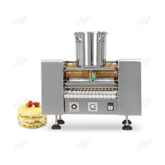 Intelligent Commercial Automatic Mille Crepe Cake Machine Automatic Thousand Layer Cake Skin Maker