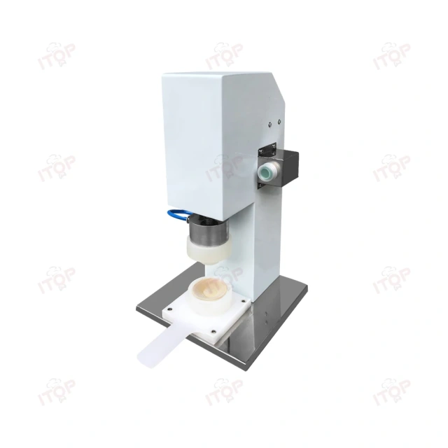 Stainless Steel Pneumatic Pastry Portuguese Cheese Tartlet Wrapper Maker Press Mold Forming Shell Making Egg Tart Machine