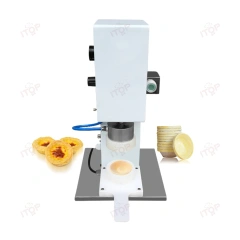Stainless Steel Pneumatic Pastry Portuguese Cheese Tartlet Wrapper Maker Press Mold Forming Shell Making Egg Tart Machine