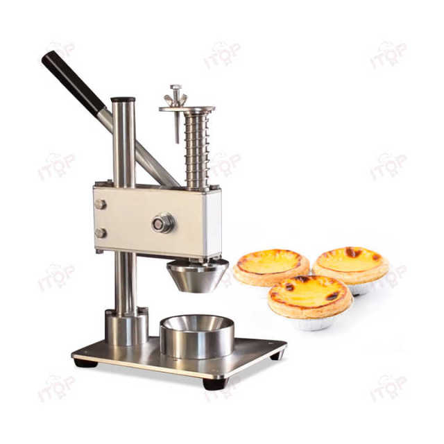 Commercial Cheese Egg Tart Press Shell Crust Forming Making Machine
