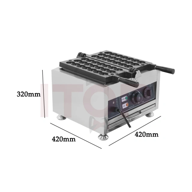 110V 220V Waffle Baking Equipment 7 Pieces Egg Waffle Ball In One Skewer Electric Waffle Stick Maker