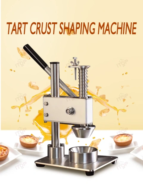 Commercial Cheese Egg Tart Press Shell Crust Forming Making Machine