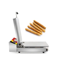 Electric Hot Crisp Egg Roll Roller Biscuit Maker Digital Commercial Spring Egg Roll Wrapper Making Machine