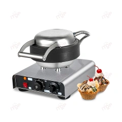 3 Holes Egg Ice Cream Cone Machine Automatic Icecream Cone Maker Edible Waffle Cup Maker Machine